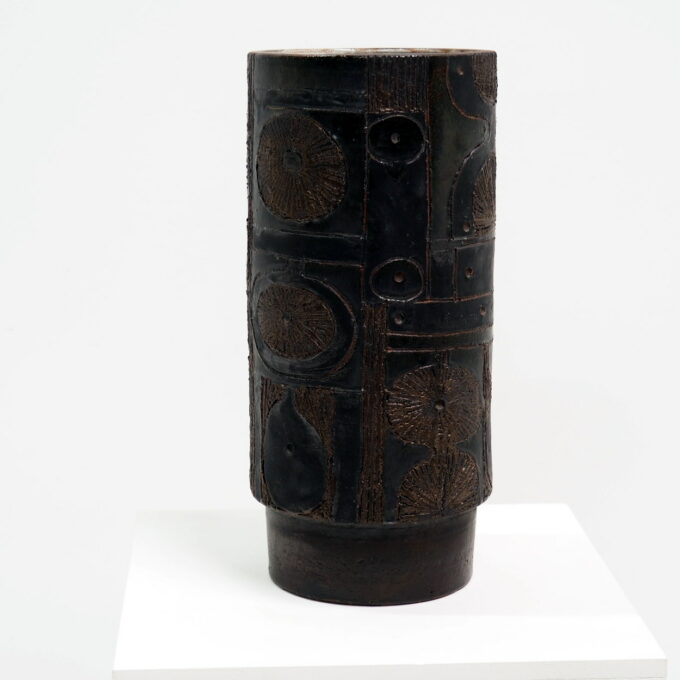1970's art vase by Perignem Belgium