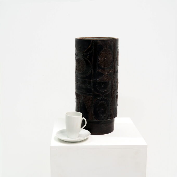 1970's art vase by Perignem Belgium