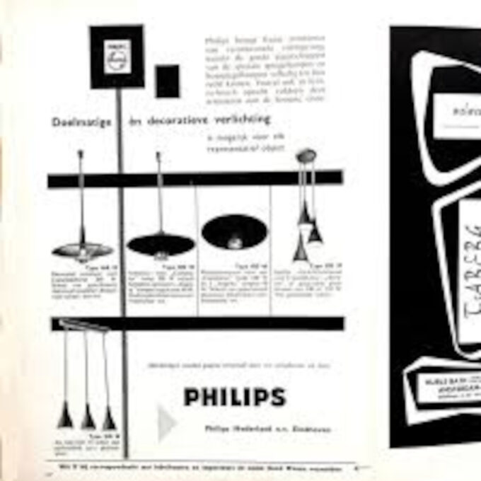 Lamp Model "DD 40" by Louis Kalff for Philips, 1950’s - Image 9