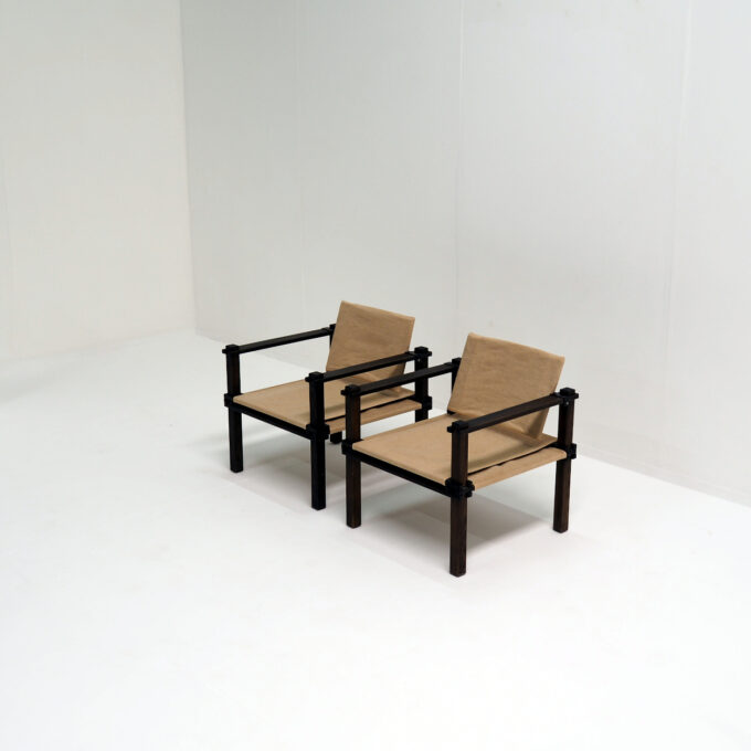 "Farmer" Easy Chairs Designed by Gerd Lange for Bofinger