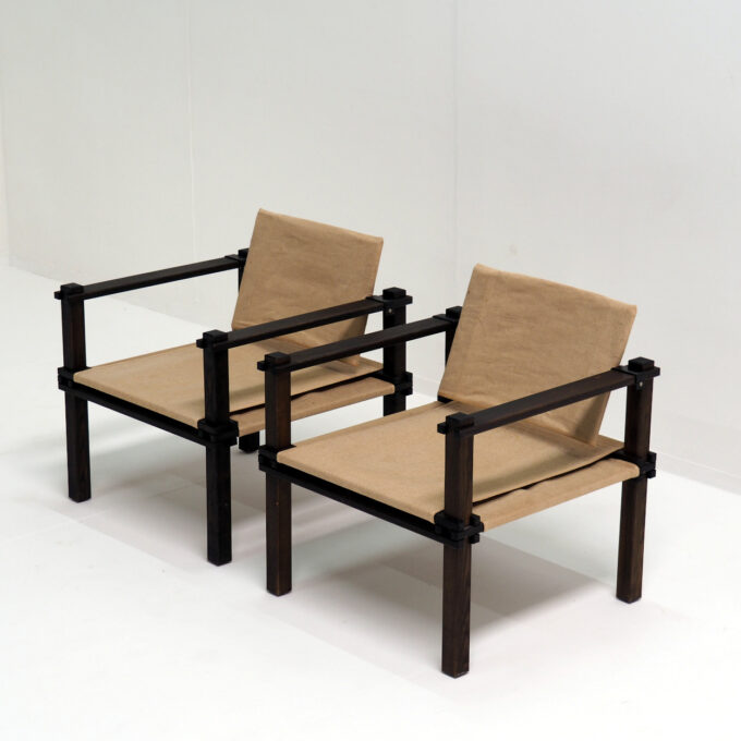 "Farmer" Easy Chairs Designed by Gerd Lange for Bofinger - Image 3