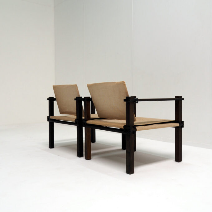 "Farmer" Easy Chairs Designed by Gerd Lange for Bofinger - Image 4