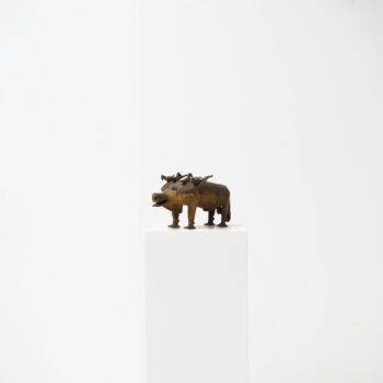 Bronze Memorial Statue from Benin, The Fon People