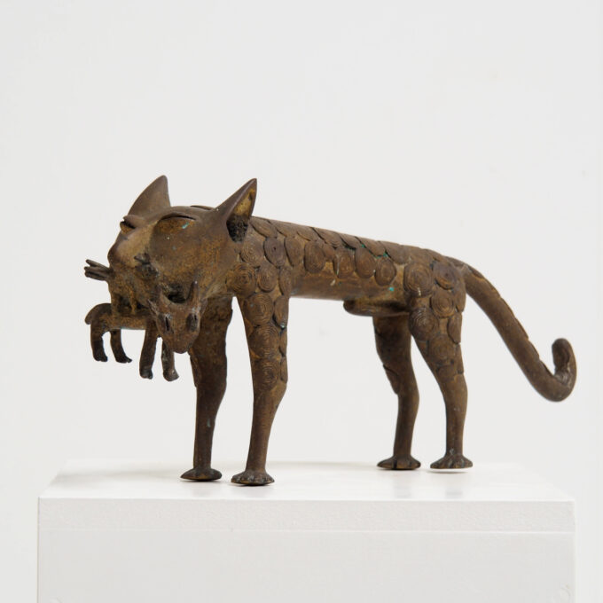 Bronze Memorial Statue of The Fon People, Benin - Image 3