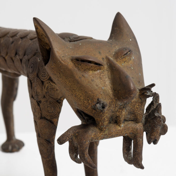 Bronze Memorial Statue of The Fon People, Benin - Image 4